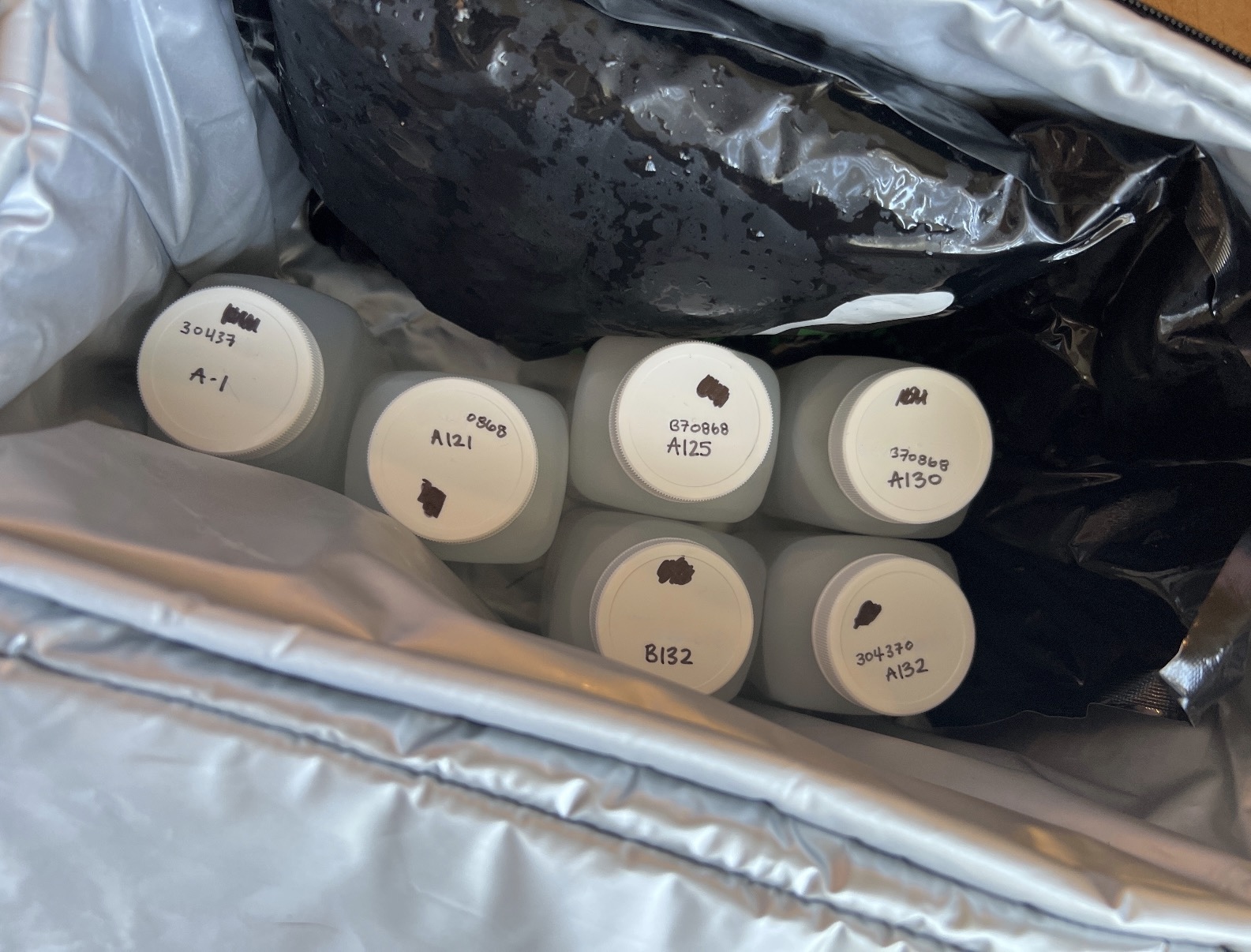 containment Air sampling equipment used for lead clearance testing