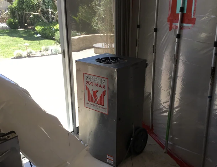 Containment ready for clearance testing